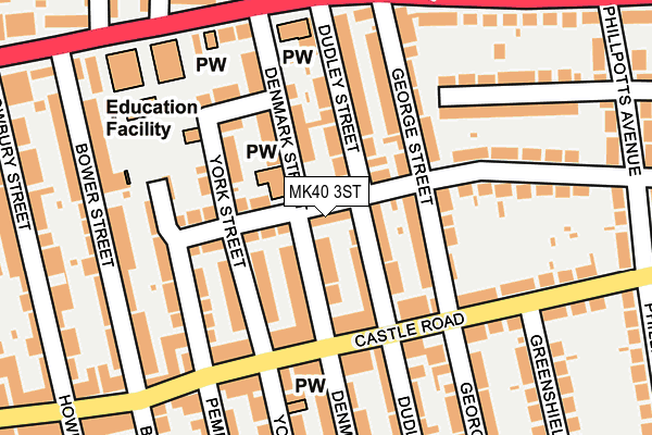 MK40 3ST map - OS OpenMap – Local (Ordnance Survey) MK40 3ST map - OS OpenMap – Local (Ordnance Survey)