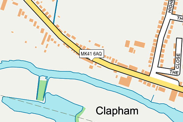 MK41 6AQ map - OS OpenMap – Local (Ordnance Survey) MK41 6AQ map - OS OpenMap – Local (Ordnance Survey)