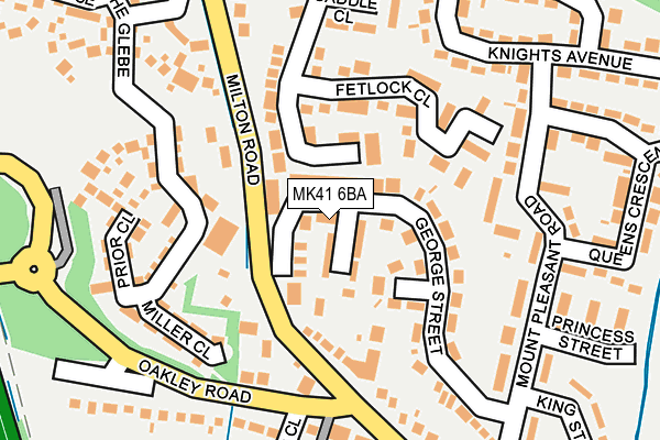 MK41 6BA map - OS OpenMap – Local (Ordnance Survey) MK41 6BA map - OS OpenMap – Local (Ordnance Survey)