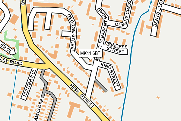 MK41 6BT map - OS OpenMap – Local (Ordnance Survey) MK41 6BT map - OS OpenMap – Local (Ordnance Survey)