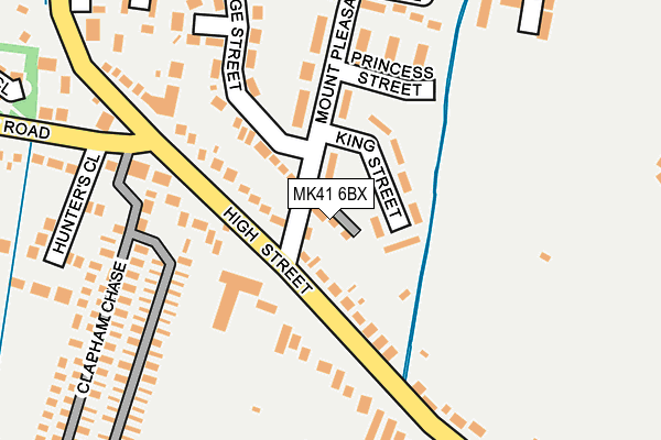 MK41 6BX map - OS OpenMap – Local (Ordnance Survey) MK41 6BX map - OS OpenMap – Local (Ordnance Survey)