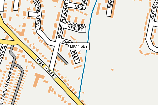 MK41 6BY map - OS OpenMap – Local (Ordnance Survey) MK41 6BY map - OS OpenMap – Local (Ordnance Survey)