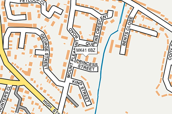 MK41 6BZ map - OS OpenMap – Local (Ordnance Survey) MK41 6BZ map - OS OpenMap – Local (Ordnance Survey)