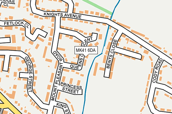 MK41 6DA map - OS OpenMap – Local (Ordnance Survey) MK41 6DA map - OS OpenMap – Local (Ordnance Survey)
