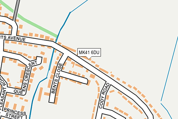 MK41 6DU map - OS OpenMap – Local (Ordnance Survey) MK41 6DU map - OS OpenMap – Local (Ordnance Survey)