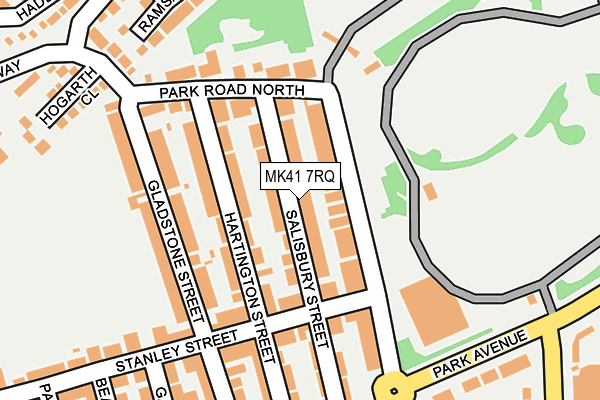 MK41 7RQ map - OS OpenMap – Local (Ordnance Survey) MK41 7RQ map - OS OpenMap – Local (Ordnance Survey)