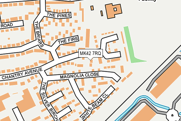 MK42 7RQ map - OS OpenMap – Local (Ordnance Survey) MK42 7RQ map - OS OpenMap – Local (Ordnance Survey)