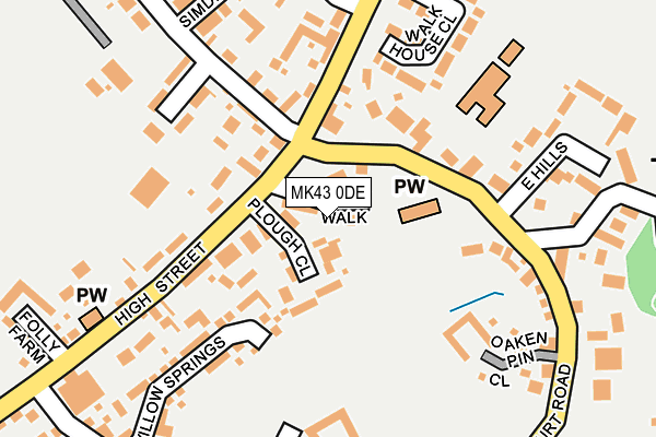 MK43 0DE map - OS OpenMap – Local (Ordnance Survey) MK43 0DE map - OS OpenMap – Local (Ordnance Survey)