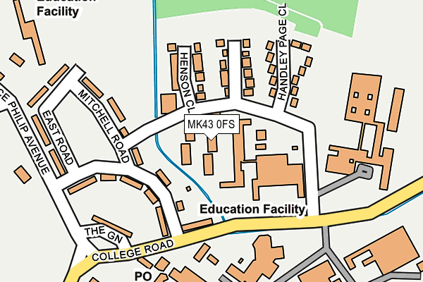 MK43 0FS map - OS OpenMap – Local (Ordnance Survey) MK43 0FS map - OS OpenMap – Local (Ordnance Survey)