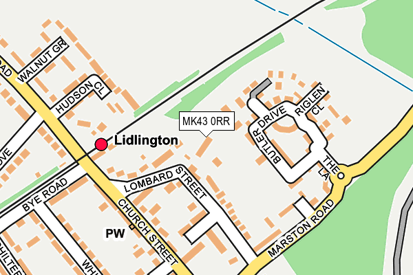 MK43 0RR map - OS OpenMap – Local (Ordnance Survey) MK43 0RR map - OS OpenMap – Local (Ordnance Survey)