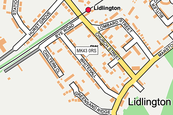 MK43 0RS map - OS OpenMap – Local (Ordnance Survey) MK43 0RS map - OS OpenMap – Local (Ordnance Survey)