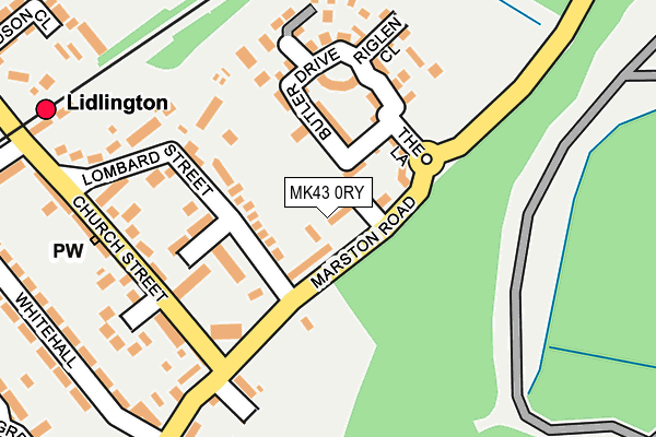 MK43 0RY map - OS OpenMap – Local (Ordnance Survey) MK43 0RY map - OS OpenMap – Local (Ordnance Survey)