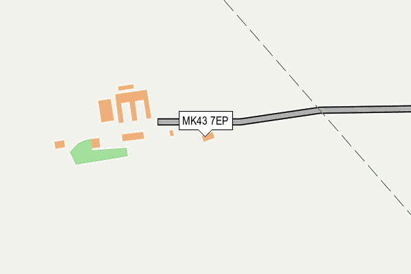 MK43 7EP map - OS OpenMap – Local (Ordnance Survey) MK43 7EP map - OS OpenMap – Local (Ordnance Survey)