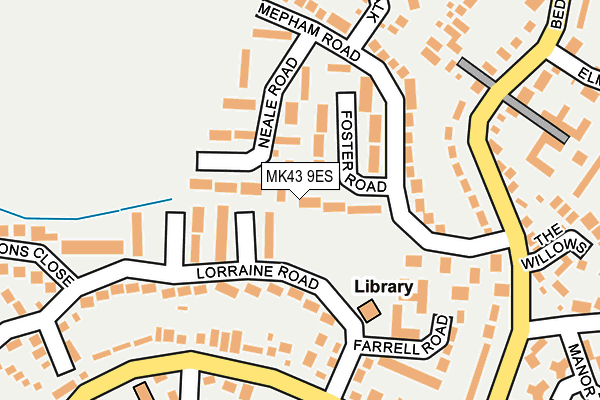 MK43 9ES map - OS OpenMap – Local (Ordnance Survey) MK43 9ES map - OS OpenMap – Local (Ordnance Survey)