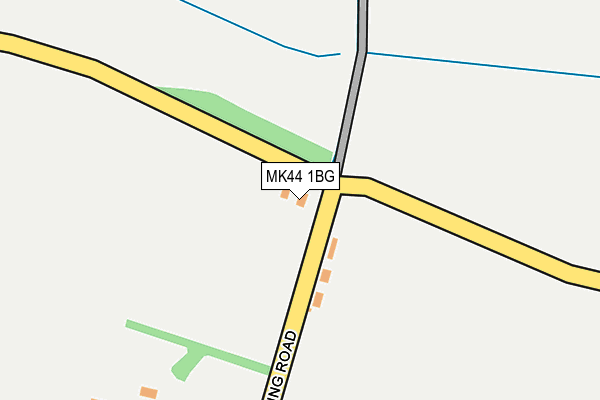 MK44 1BG map - OS OpenMap – Local (Ordnance Survey) MK44 1BG map - OS OpenMap – Local (Ordnance Survey)