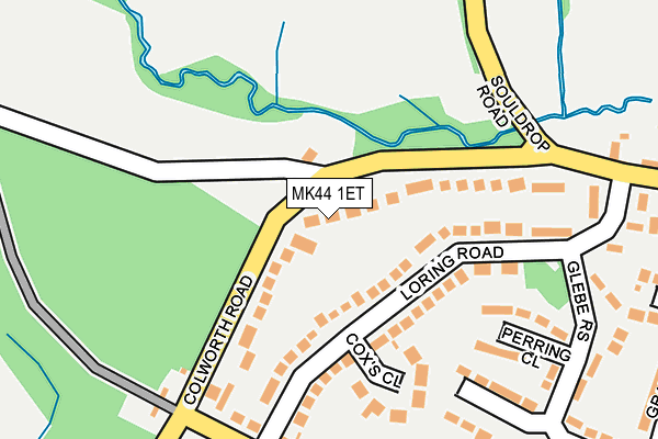 MK44 1ET map - OS OpenMap – Local (Ordnance Survey) MK44 1ET map - OS OpenMap – Local (Ordnance Survey)