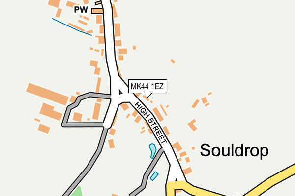 MK44 1EZ map - OS OpenMap – Local (Ordnance Survey) MK44 1EZ map - OS OpenMap – Local (Ordnance Survey)
