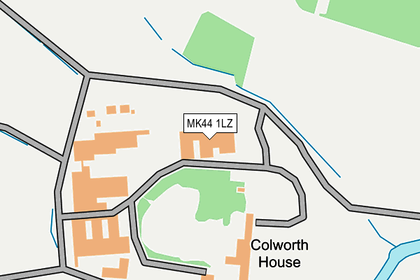 MK44 1LZ map - OS OpenMap – Local (Ordnance Survey) MK44 1LZ map - OS OpenMap – Local (Ordnance Survey)