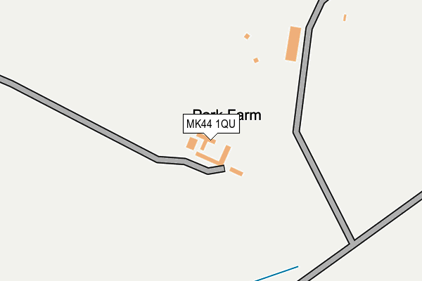 MK44 1QU map - OS OpenMap – Local (Ordnance Survey) MK44 1QU map - OS OpenMap – Local (Ordnance Survey)