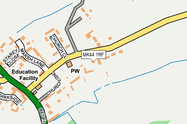 MK44 1RF map - OS OpenMap – Local (Ordnance Survey) MK44 1RF map - OS OpenMap – Local (Ordnance Survey)