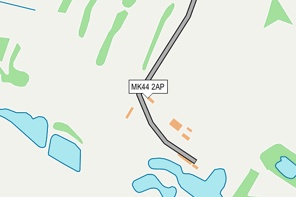 MK44 2AP map - OS OpenMap – Local (Ordnance Survey) MK44 2AP map - OS OpenMap – Local (Ordnance Survey)