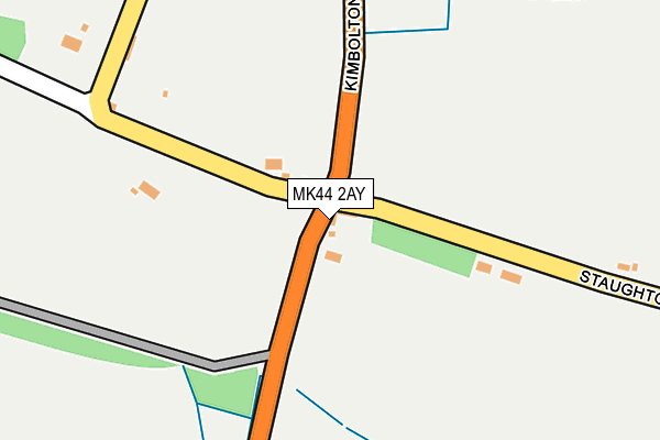 MK44 2AY map - OS OpenMap – Local (Ordnance Survey) MK44 2AY map - OS OpenMap – Local (Ordnance Survey)