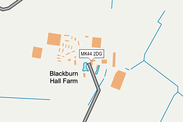 MK44 2DG map - OS OpenMap – Local (Ordnance Survey) MK44 2DG map - OS OpenMap – Local (Ordnance Survey)