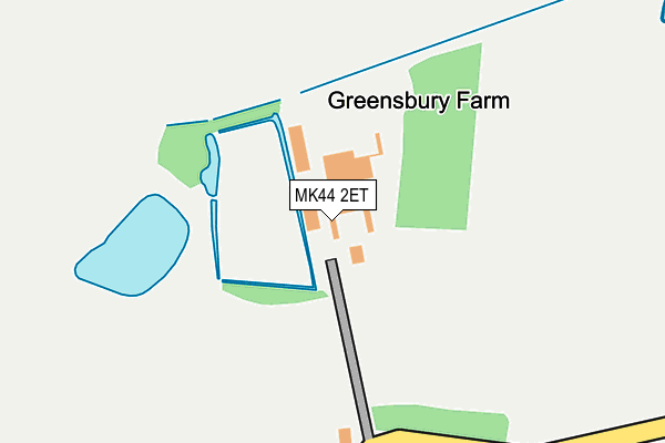 MK44 2ET map - OS OpenMap – Local (Ordnance Survey) MK44 2ET map - OS OpenMap – Local (Ordnance Survey)