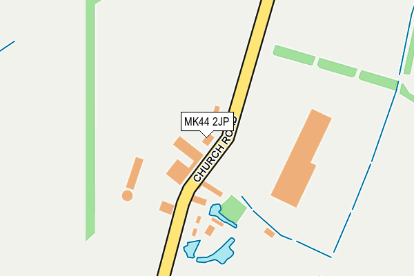 MK44 2JP map - OS OpenMap – Local (Ordnance Survey) MK44 2JP map - OS OpenMap – Local (Ordnance Survey)