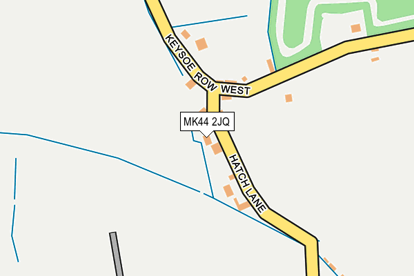 MK44 2JQ map - OS OpenMap – Local (Ordnance Survey) MK44 2JQ map - OS OpenMap – Local (Ordnance Survey)