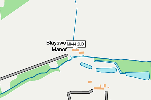 MK44 2LD map - OS OpenMap – Local (Ordnance Survey) MK44 2LD map - OS OpenMap – Local (Ordnance Survey)