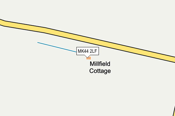 MK44 2LF map - OS OpenMap – Local (Ordnance Survey) MK44 2LF map - OS OpenMap – Local (Ordnance Survey)