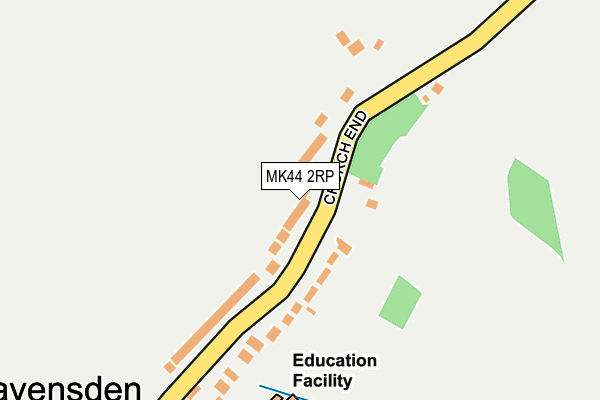 MK44 2RP map - OS OpenMap – Local (Ordnance Survey) MK44 2RP map - OS OpenMap – Local (Ordnance Survey)