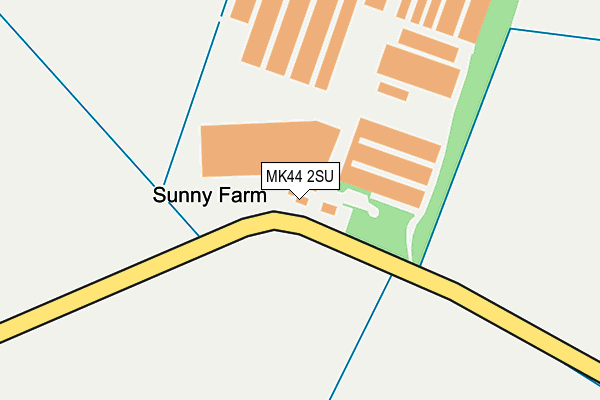 MK44 2SU map - OS OpenMap – Local (Ordnance Survey) MK44 2SU map - OS OpenMap – Local (Ordnance Survey)