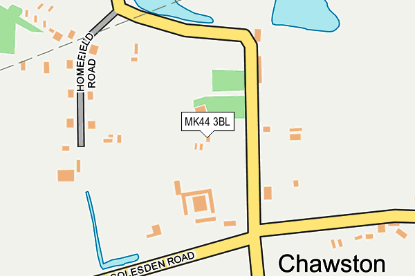 MK44 3BL map - OS OpenMap – Local (Ordnance Survey) MK44 3BL map - OS OpenMap – Local (Ordnance Survey)