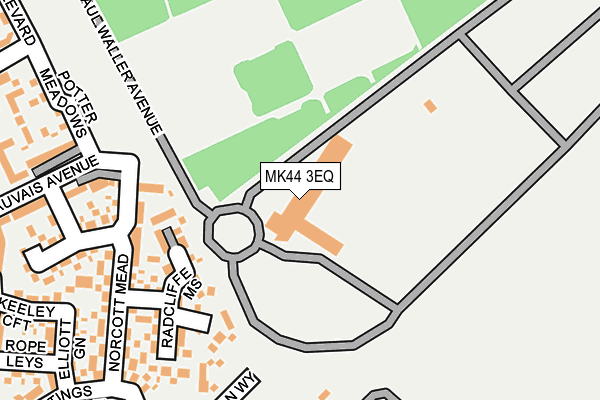 MK44 3EQ map - OS OpenMap – Local (Ordnance Survey) MK44 3EQ map - OS OpenMap – Local (Ordnance Survey)