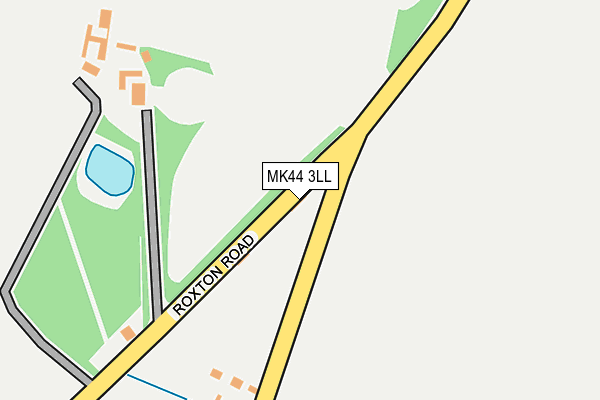 MK44 3LL map - OS OpenMap – Local (Ordnance Survey) MK44 3LL map - OS OpenMap – Local (Ordnance Survey)