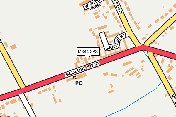MK44 3PS map - OS OpenMap – Local (Ordnance Survey) MK44 3PS map - OS OpenMap – Local (Ordnance Survey)