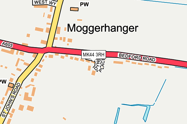 MK44 3RH map - OS OpenMap – Local (Ordnance Survey) MK44 3RH map - OS OpenMap – Local (Ordnance Survey)