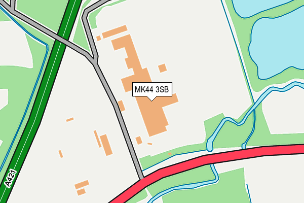 MK44 3SB map - OS OpenMap – Local (Ordnance Survey) MK44 3SB map - OS OpenMap – Local (Ordnance Survey)