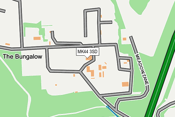 MK44 3SD map - OS OpenMap – Local (Ordnance Survey) MK44 3SD map - OS OpenMap – Local (Ordnance Survey)
