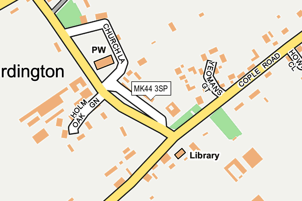 MK44 3SP map - OS OpenMap – Local (Ordnance Survey) MK44 3SP map - OS OpenMap – Local (Ordnance Survey)