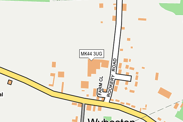 MK44 3UG map - OS OpenMap – Local (Ordnance Survey) MK44 3UG map - OS OpenMap – Local (Ordnance Survey)