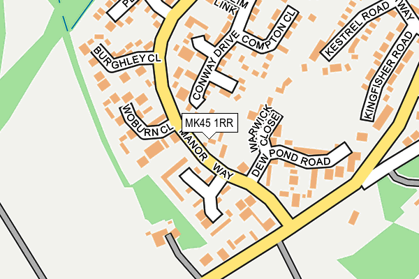 MK45 1RR map - OS OpenMap – Local (Ordnance Survey) MK45 1RR map - OS OpenMap – Local (Ordnance Survey)
