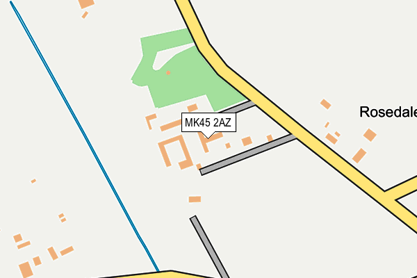 MK45 2AZ map - OS OpenMap – Local (Ordnance Survey) MK45 2AZ map - OS OpenMap – Local (Ordnance Survey)