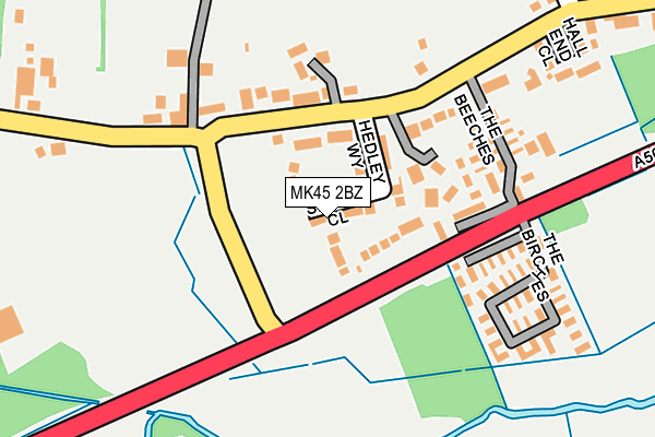 MK45 2BZ map - OS OpenMap – Local (Ordnance Survey) MK45 2BZ map - OS OpenMap – Local (Ordnance Survey)