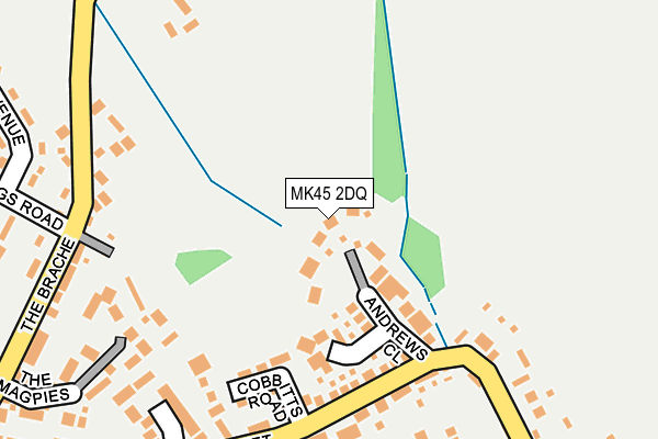 MK45 2DQ map - OS OpenMap – Local (Ordnance Survey) MK45 2DQ map - OS OpenMap – Local (Ordnance Survey)