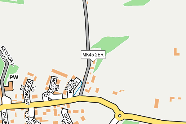 MK45 2ER map - OS OpenMap – Local (Ordnance Survey) MK45 2ER map - OS OpenMap – Local (Ordnance Survey)