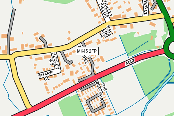 MK45 2FP map - OS OpenMap – Local (Ordnance Survey) MK45 2FP map - OS OpenMap – Local (Ordnance Survey)