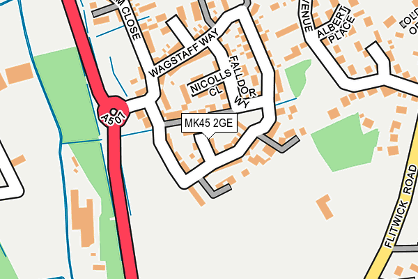 MK45 2GE map - OS OpenMap – Local (Ordnance Survey) MK45 2GE map - OS OpenMap – Local (Ordnance Survey)